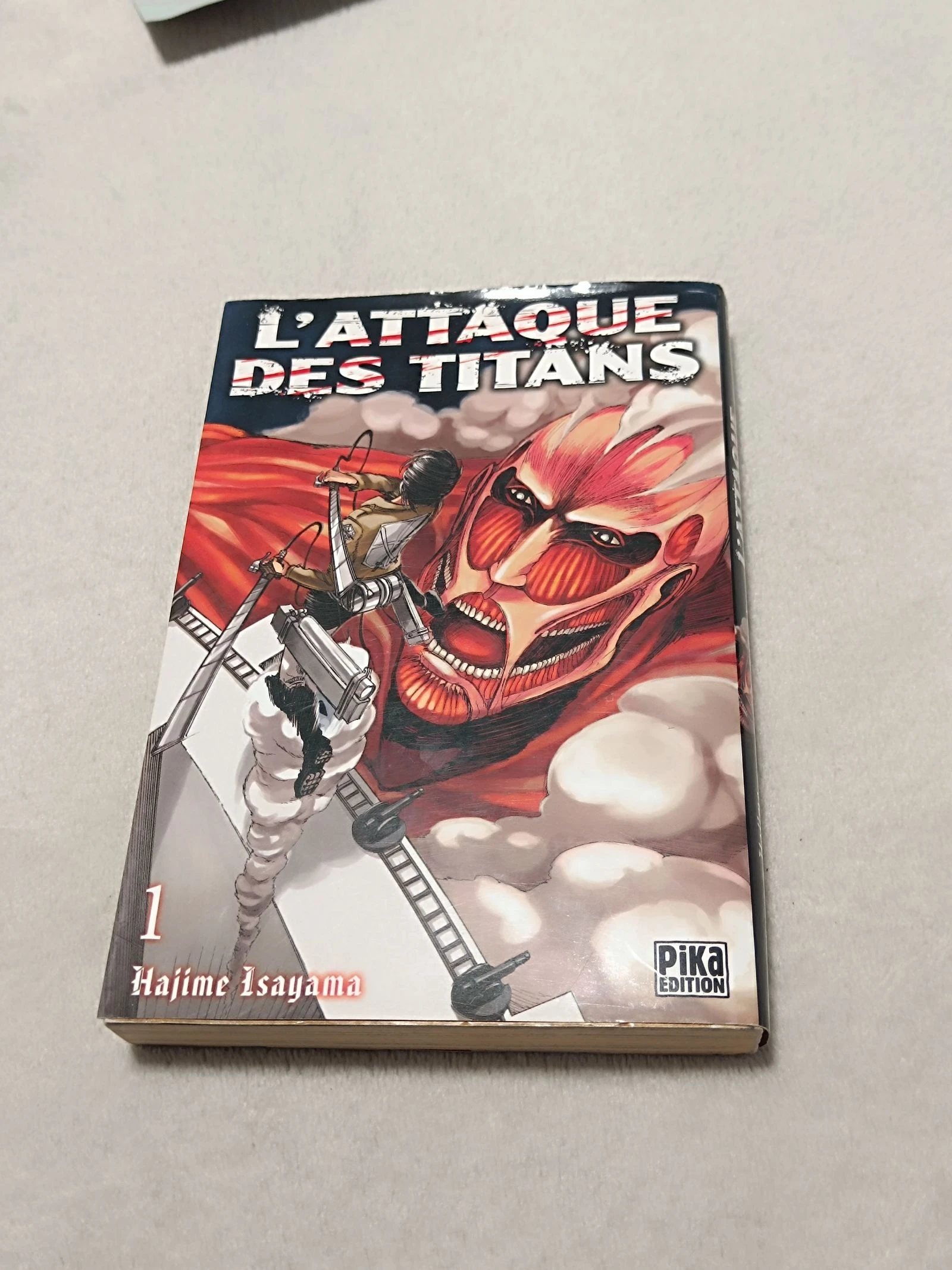 Manga l'attaque des titans-Tome 1